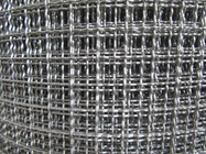 Acid Resistant 20 Mesh Galvanized Crimped Wire Mesh Bidirectional Flat Woven Steel