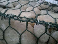 Corrosion Resistant Solid Green Shore Gabion Pad 60x80mm