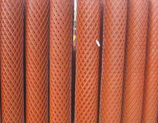 0.3mm-8mm metal Expanded Wire Mesh Net By Dipping Plastic corrosion proof