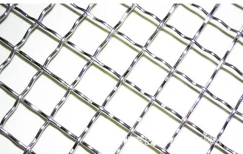 18 Gauge Crimped Wire Mesh Low Carbon Steel 20mm For Construction