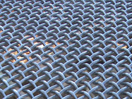 Heavy Duty Crimped Wire Mesh , Pre Decorative Stainless Steel Wire Mesh 14mm