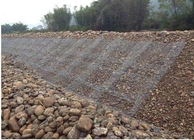 6x2x0.3M Stone Wall Wire Mesh  Wire Gabion Cages 60x80mm
