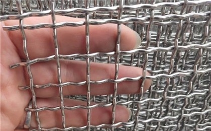 Bidirectional Gin Crimped Wire Screen Galvanised Metal Wire Fencing Rolls