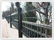 Dirickk Axis Euro Welded Fence Triangle Bend Guardrail Anti Climb Wire Mesh Fencing