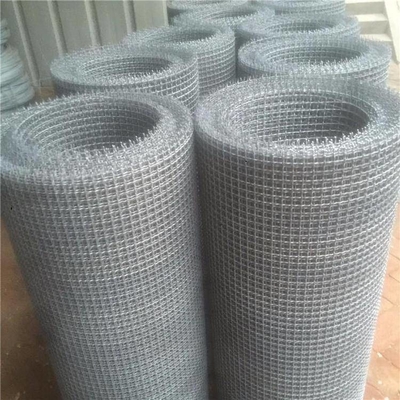 Weave 10x10 Galvanized Square Wire Mesh Wear Resistant Industrial Screen