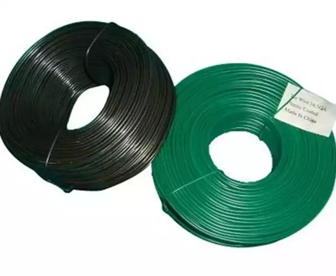 0.25lb Small Winding Machine Pvc Coated Iron Wire Coil For Supermarket