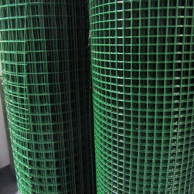 Plastic PVC Coated Welded Wire Mesh 1x1 Coated Wire Mesh 1.8m