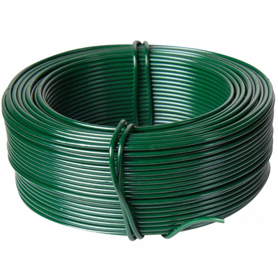 RAL 6005 Galvanised PVC Coated Iron Wire Binding  4.5mm
