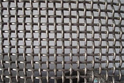 Lock Woven Double Crimped Wire Mesh Position Gin Mining Screen Mesh