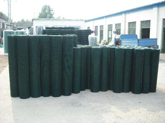 60x60mm Holland Wire Mesh Fence，14 Gauge PVC Coated Wire Mesh 3.0mm