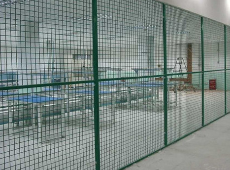 Workshop Isolation Euro Welded Fence 5mm PVC Coated Welded Wire Fence 80×160mm