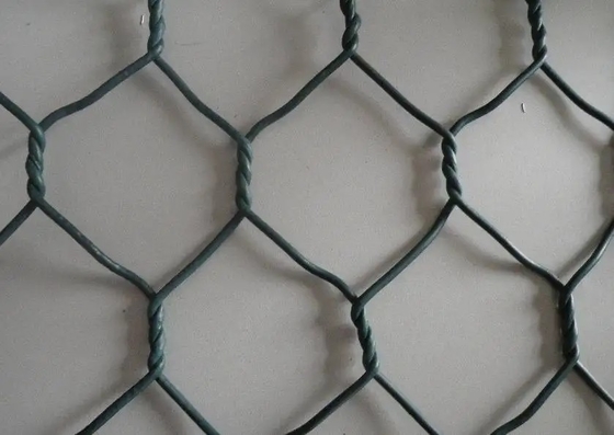 Pvc Coated Galvanized Gabion  Size 6x2x0.3m Anti Corrosion River Protection