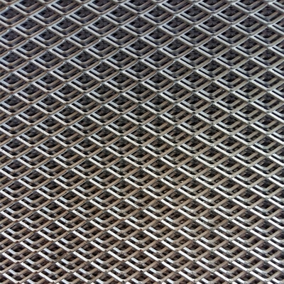 Low Carbon Steel 4"-8" Diamond Hole Expanded Metal Mesh Hot Dip Galvanized
