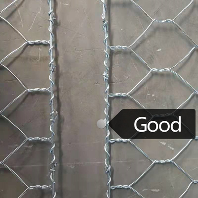 10x12cm Gabion Wire Mesh Slope Protection Galvanized