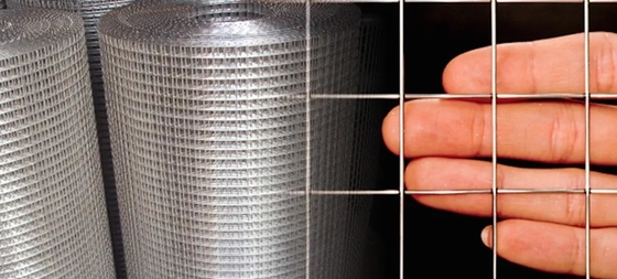 2 X 2 Welded Steel Wire Mesh Galvanized 304 304l 316 316l Stainless