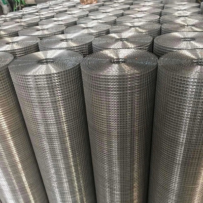 1/2'' 1'' 3/4'' 2'' Size Welded Steel Wire Mesh Electric Galvanized / Hot Dipped Galvanized