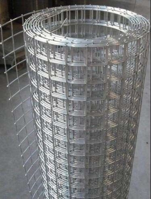 1/2'' 1'' 3/4'' 2'' Size Welded Steel Wire Mesh Electric Galvanized / Hot Dipped Galvanized